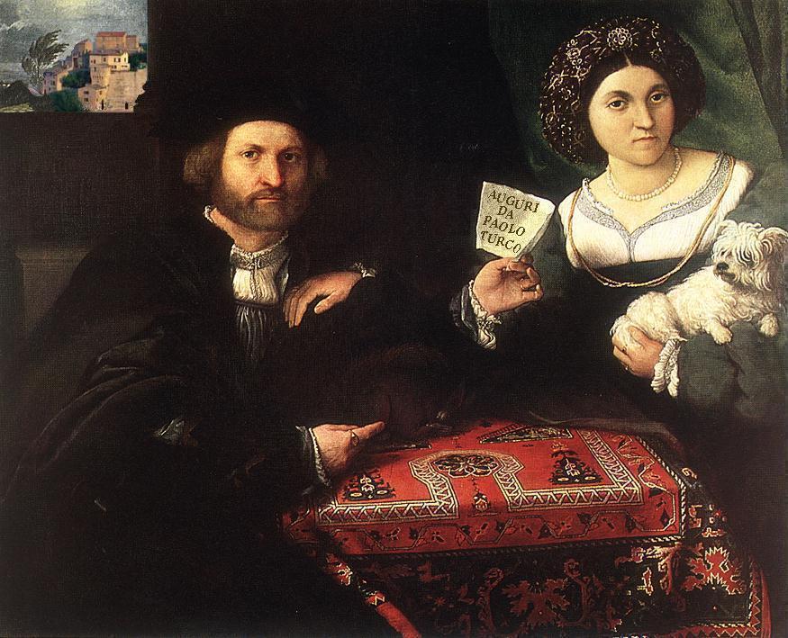 Lorenzo Lotto, Veneziano e Paolo Turco, che ci ha messo mano